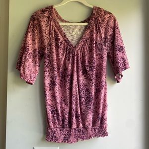 Mudd pink blouse